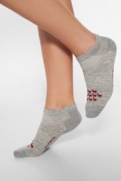 Sneaker Socken Premium (42-44, Silbergrau)