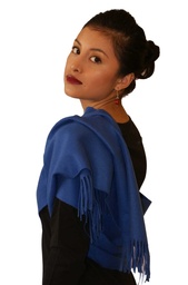 Schal Uni (Blau)