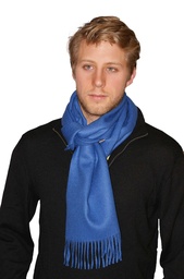 Schal Uni (Mittelblau)