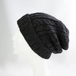 Mütze Muhu Handarbeit (Schwarz)