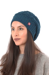 Beret Mütze Biesen (Petrol)