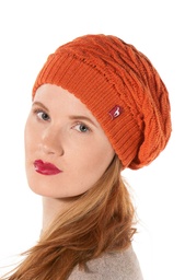Beret Mütze Biesen (Orange)