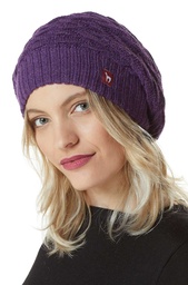 Beret Mütze Biesen (Lila)
