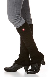 Beinstulpen Ripp (kurz) (Schwarz)