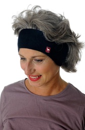 Stirnband Uni (Schwarz)