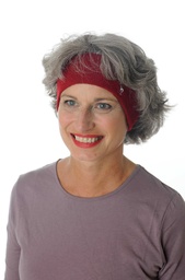 Stirnband Uni (Rot)