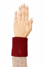 Pulswärmer Stretch (Weinrot)