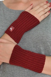 Pulswärmer Ripp (Weinrot)