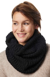Ringschal Biesen (Schwarz)