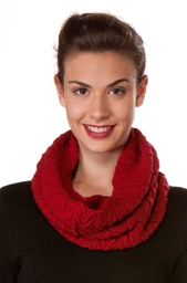Ringschal Biesen (Rot)
