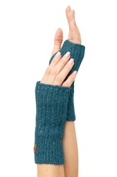 Pulswärmer Paca mit Daumenloch (Blau)