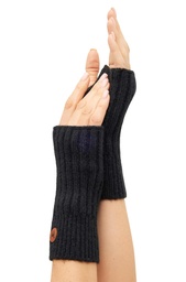 Pulswärmer Paca mit Daumenloch (Schwarz)