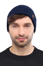 Mütze Bark (S (48-54cm), Dunkelblau)