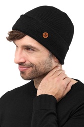Mütze Bark (S (48-54cm), Schwarz)