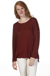 Pullover Beatrice (M, Weinrot)