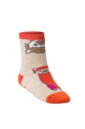 Kinder ABS Söckchen (21-23, Orange)