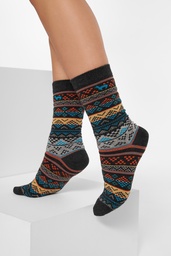 Premium Inka Socken (36-38, Apricot)