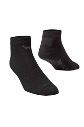Uni Sneaker-Socken Premium (36-38, Schwarz)